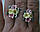 Сережки-цвяшки з полімерної глини No 10 з емаллю від Студії www.LadyStyle.Biz, фото 4