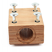 Підшипник дерев'яний d=40 (62x100x123,5) (JAG) 678522.0 CL