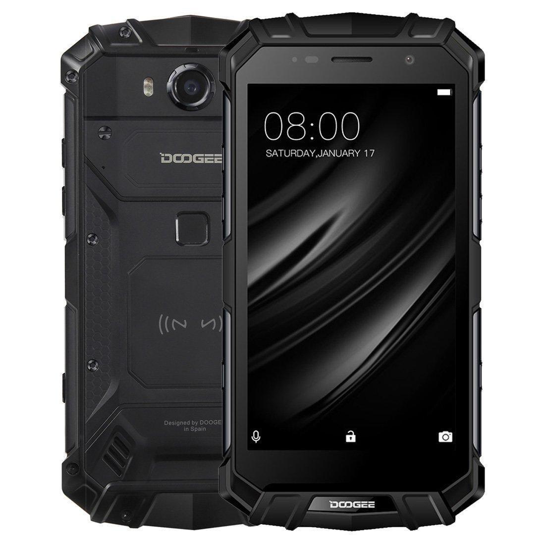 Захищений мобільний телефон DOOGEE S60 black 4+32 GB (5580mAh)
