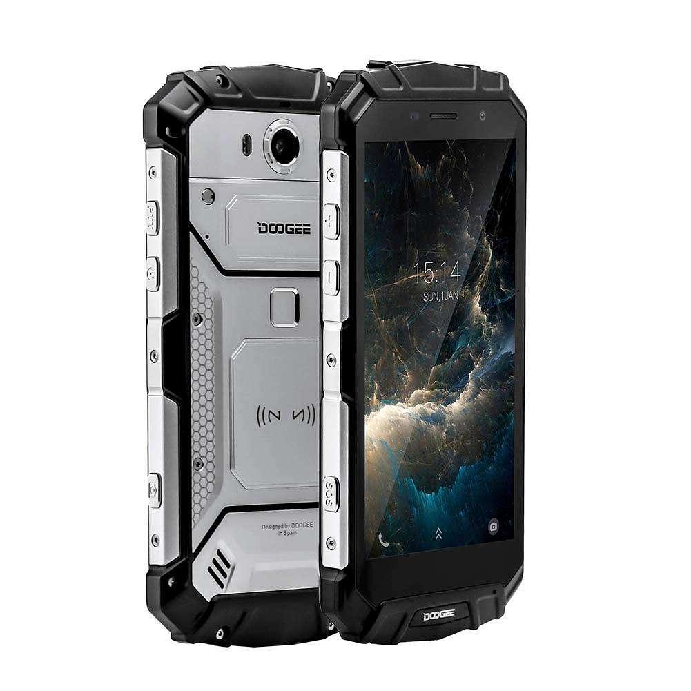 Захищений мобільний телефон DOOGEE S60 silver 4+32 GB