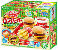 Японский набор "Сделай сам" Kracie Popin Cookin Hamburger Бургер 22g