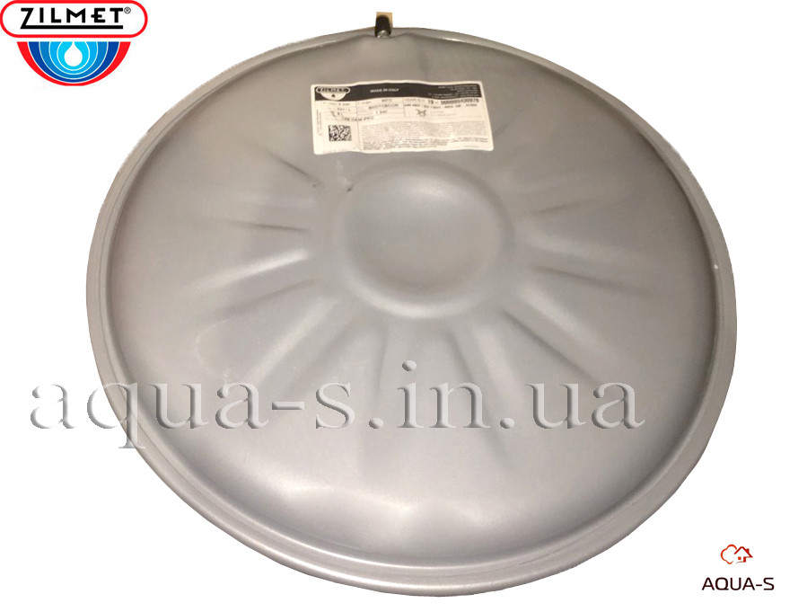 Бак розширювальний Zilmet Oem-Pro 10 L (G 3/4") плоский D 387 мм. (Італія) 13B6001000