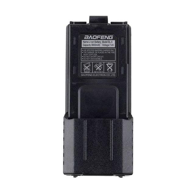 Посилена акумуляторна батарея Baofeng 3800Mah для рації Baofeng UV-5R