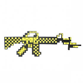 Золотой автомат Minecraft M16