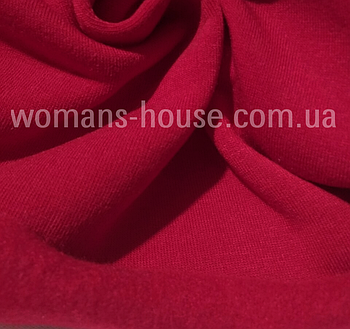 Тканина тринитка начос Малиновий