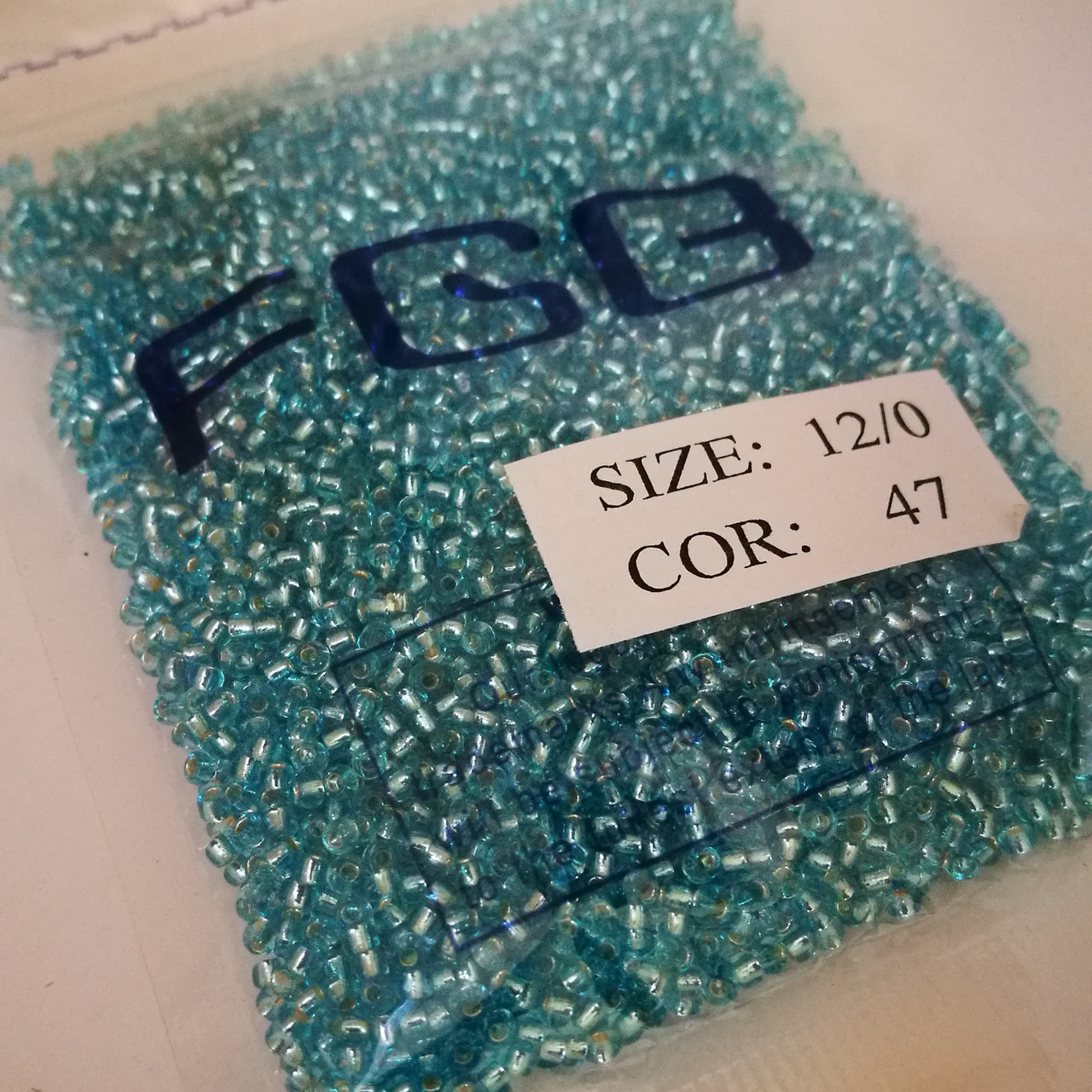 Бісер калібрований № 47 (Н) (50гр)