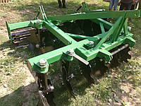 Тяжелая дисковая борона AgroMasz BT 40 (4х2) навесная, ширина захвата 4 метра. Дисковая борона Bomet 2.0 м для минитрактора навесная