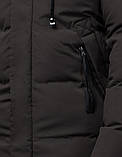 Чоловіча куртка зимова Tiger Force кольору кави з вітро- та водозахисним покриттям, фото 2