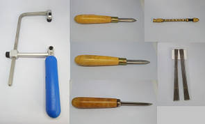 Лобзики, пилки, анки і шабера, дрилі