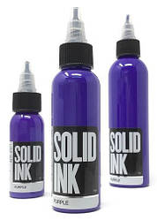 Тату фарбу SOLID INK Purple 0.5 унц (15 мл)