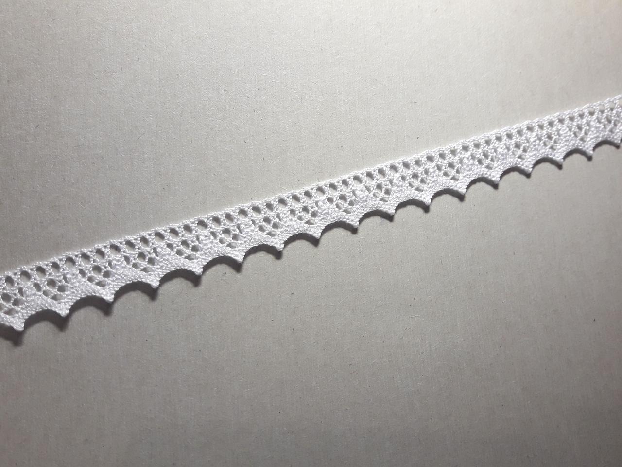 Мереживо натуральне "зубчики" 1,5 см