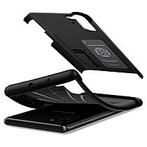 Чохол Spigen для Samsung Galaxy Note 10 Slim Armor, Black (628CS27540), фото 4