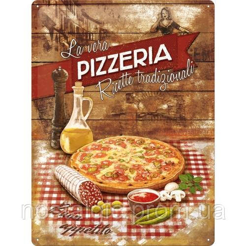 Табличка Nostalgic-Art Pizzeria La Vera (23159)
