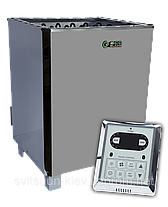 Електрокаменка для сауни та лазні EcoFlame SAM D-18 18 кВт + пульт CON6, фото 2