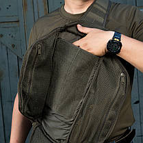 M-Tac рюкзак однолямочний Armadillo Black, фото 5