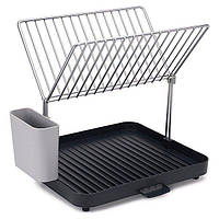 Сушарка для посуду настільна двоярусна Joseph Joseph Y-Rack 2-tier Dish Rack сіра 85084