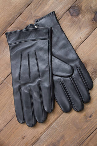 Чоловічі шкіряні рукавички 1-934s2, фото 2