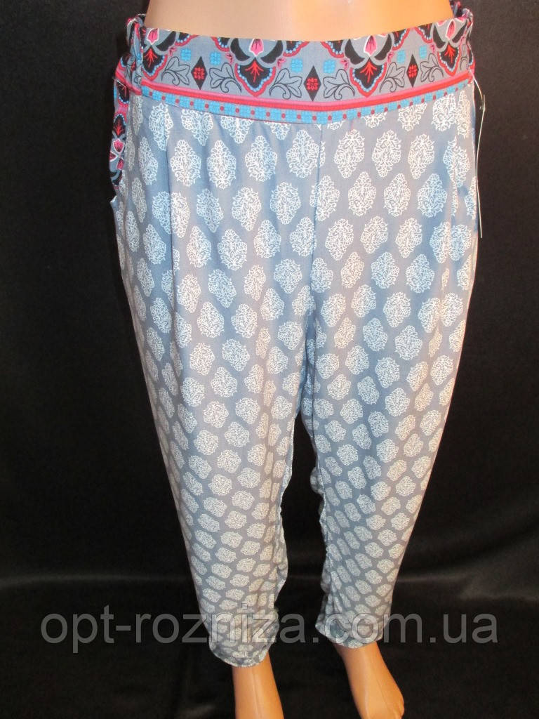 Жіночі штани в дрібний малюнок., фото 1