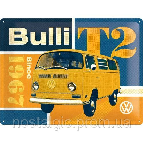 Табличка Ностальгічне-Art VW T2 Bulli (23204)
