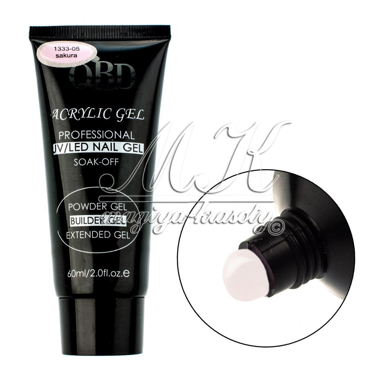 Полігель (акригель) QBD sakura, 60ml