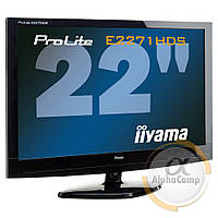 Монітор 22" Iiyama ProLite E2271HDS (TN/16:9/VGA/DVI/HDMI/FullHD) class B БУ