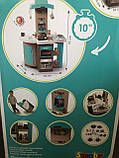 Інтерактивна кухня Smoby Toys Тефаль Кухар розкладна з ефектом кипіння Блакитна (312201), фото 6
