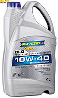 Масло моторное полусинтетика RAVENOL (равенол) DLO SAE 10W-40 4л.