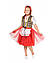 Гарний дитячий костюм Червоної Шапочки на Новий Рік, свято, виступ, фото 4