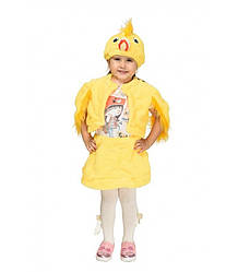 Для дівчинки карнавальний костюм Курча на новорічний ранок
