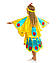 На ранок, виступи костюм Жар-птиці, маскарадний, дитячий, зріст 110-134 см., фото 3