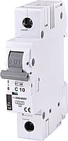 Автоматический выключатель ETI ST-68 1P 10A C 4,5kA 2181314 модульный
