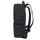 Рюкзак жіночий міський Bao Bao з геометричним візерунком (сріблястий), фото 8