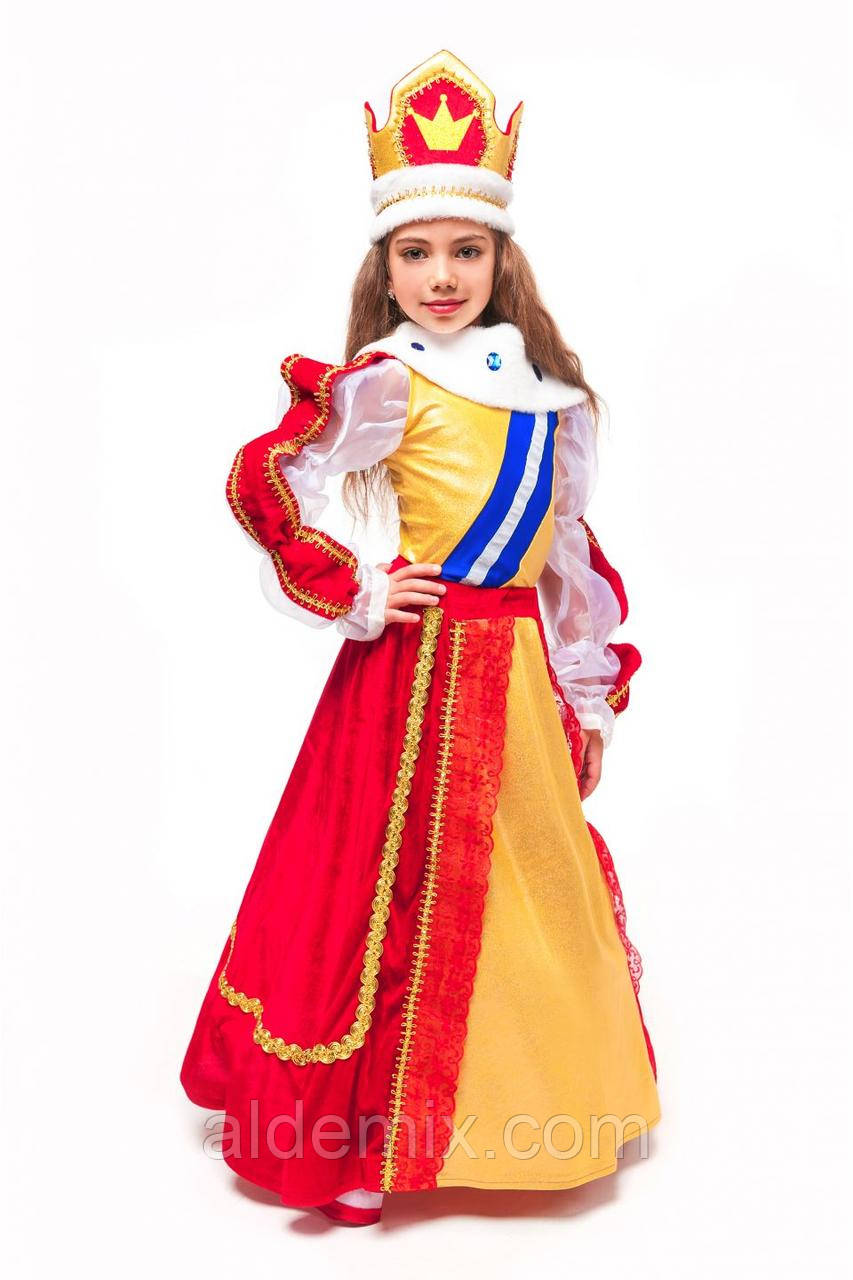 Королева "Елізабет" дитячий карнавальний костюм, фото 1