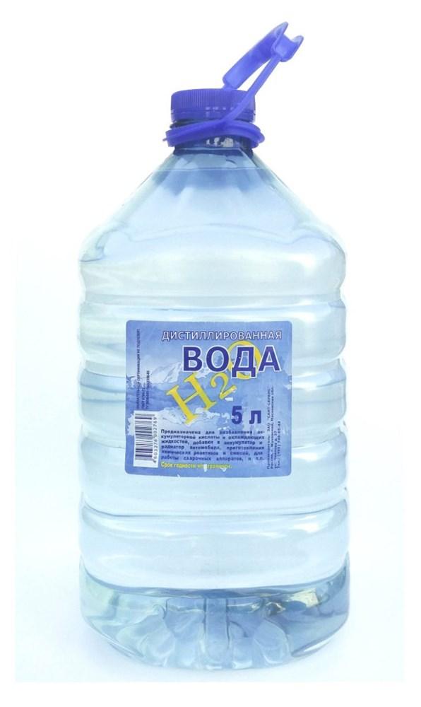 Вода дистильована (5л)