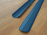 Штахетник металевий  Синій Україна двосторонній рал 5005 глянець 0,45 мм Євроштахетник штахети, фото 3