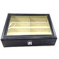 Скринька чорна для зберігання окулярів