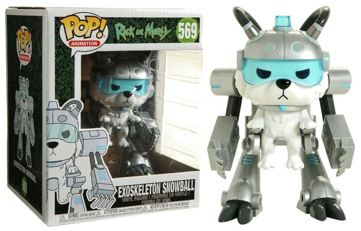 Фігурка Funko Pop Фанко Поп Екзоскелет Сніжок Рік та Морті Rick and Morty Exoskeleton Snowball 15см RM ES 569