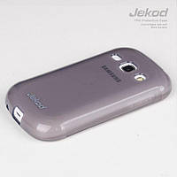 Чохол Jekod TPU Protective Case Samsung S6810/S6812 Galaxy Fame grey + плівка