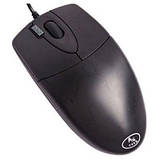 Миша A4Tech OP-620D USB black, фото 2