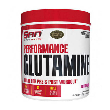 Глютамін SAN Performance Glutamine 300 г, фото 1