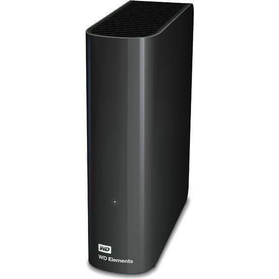 Зовнішній жорсткий диск 4 TB Western Digital Elements Desktop 3.5" USB 3.0 black (WDBWLG0040HBK-EESN), фото 1