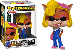 Фігурка Funko Pop Фанко Поп Креш Бандикут Коко Crash Bandicoot Coco 10 см Game CB C 419