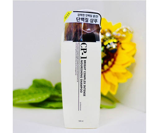 Протеїновий шампунь із колагеном Esthetic House CP-1 Bright Complex Intense Nourishing Shampoo 500ml, фото 1