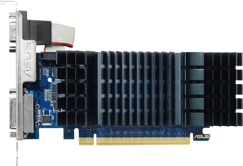 Відеокарта ASUS GeForce GT 730 2 GB GDDR5 Silent LP (GT730-SL-2GD5-BRK), фото 1