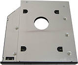 Адаптер Maiwo NSTOR-12 (12.7mm) для під'єднання 2.5" HDD/SSD SATA3 у відсік приводу ноутбука, фото 2