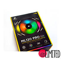 Вентилятори Corsair ML Pro RGB 3х120 мм (CO-9050076-WW)