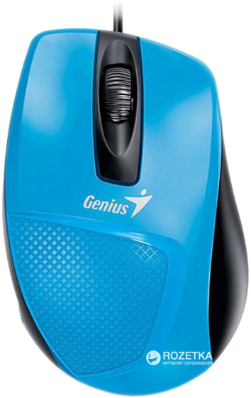 Мишка Genius DX-150X USB (31010231102) Blue/Black, фото 1