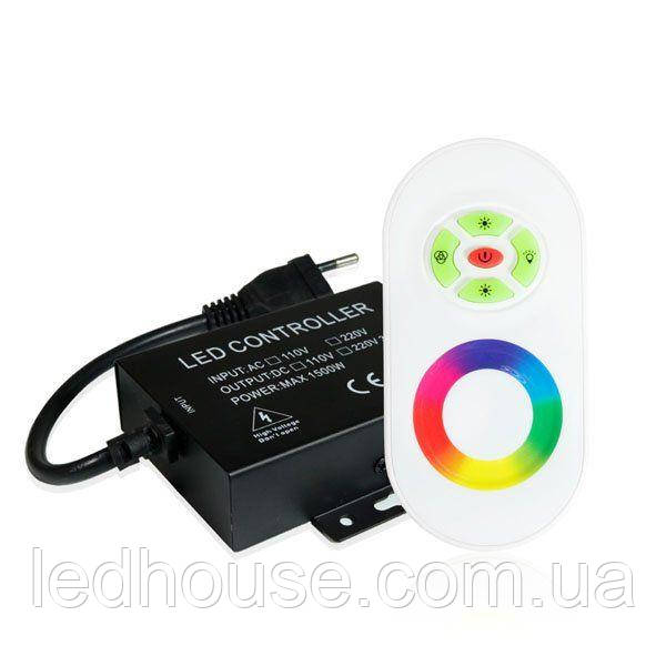 Контролер RGB 220 В OEM 1500W-RF-5 кнопок