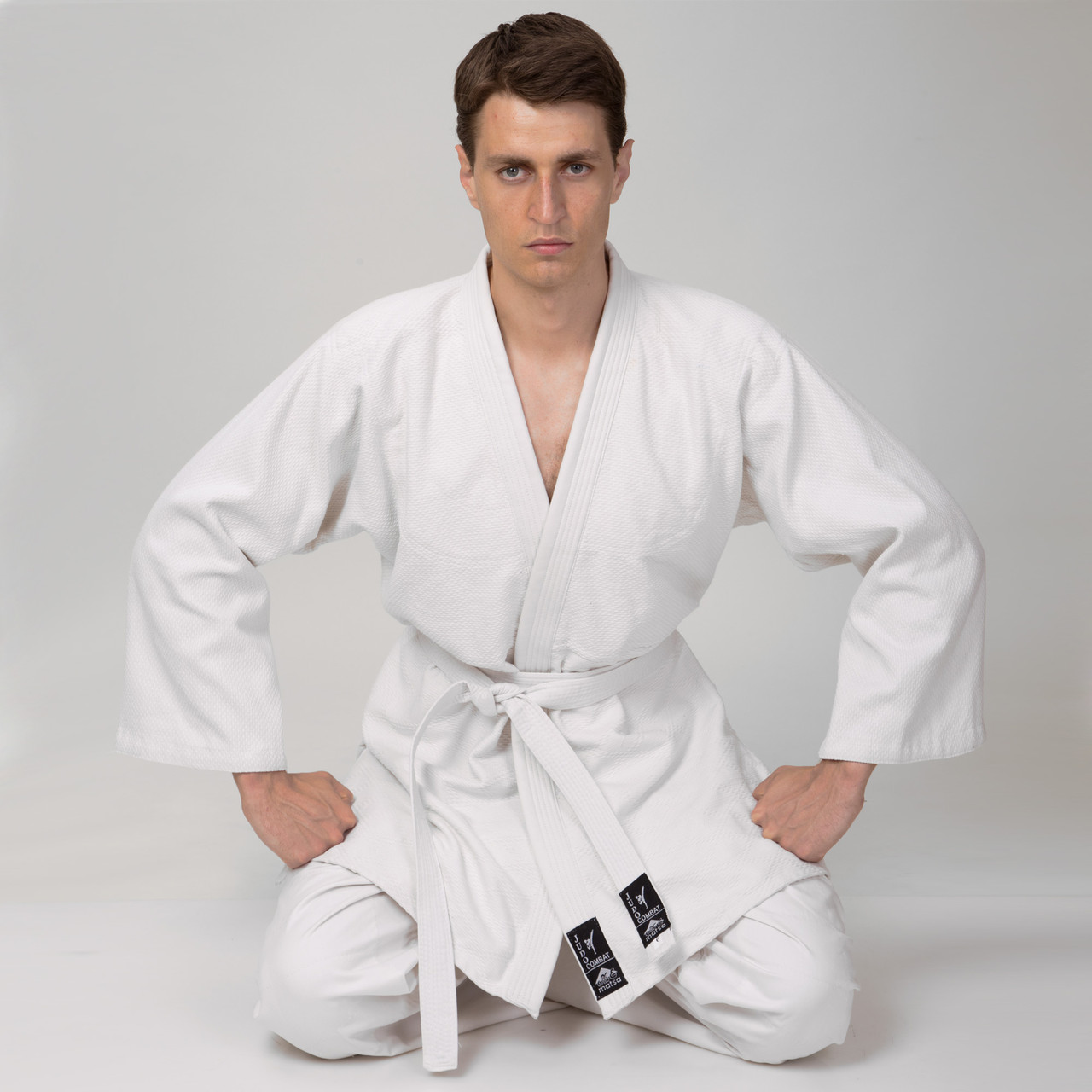 Кимоно для дзюдо белое Matsa 0013, хлопок: размер 110-200см - фото 1 - id-p521655971