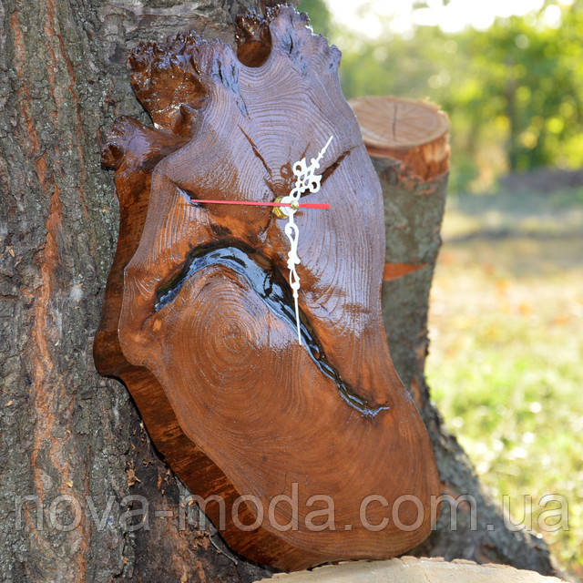 деревянные часы